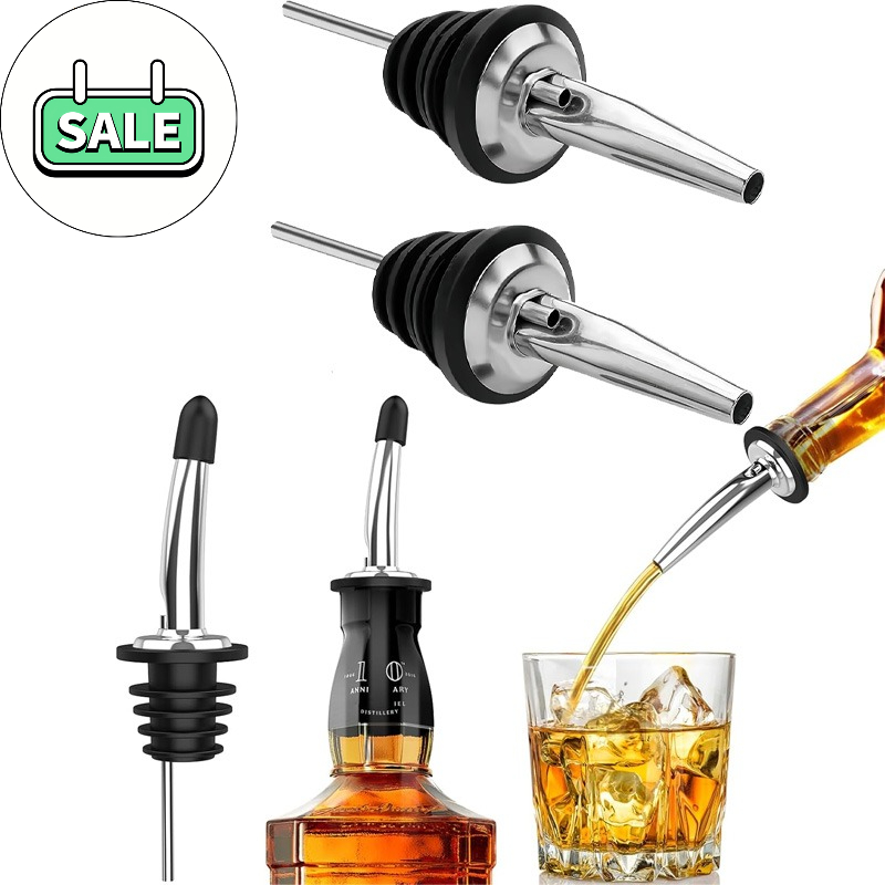 Bitters Bottle Set - 스테인리스 스틸 와인 병 마개 및