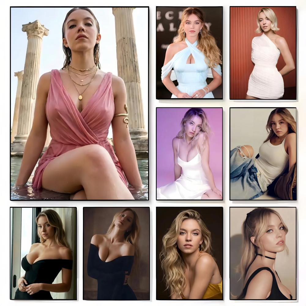 Home Bar Sydney - s-Sydney Sweeney Trendy_Actor 포스터 거실, 침실,
