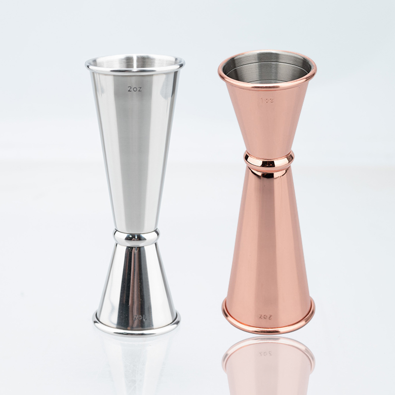 스테인리스 스틸 더블 지거 바텐딩 칵테일 지거 2oz  - Bitters Bottle Set 리뷰 및 가격