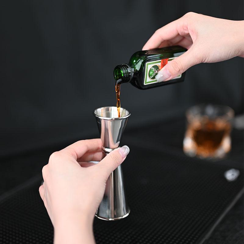 스테인리스 스틸 더블 지거 바텐딩 칵테일 지거 2oz  - Bitters Bottle Set 리뷰 및 가격