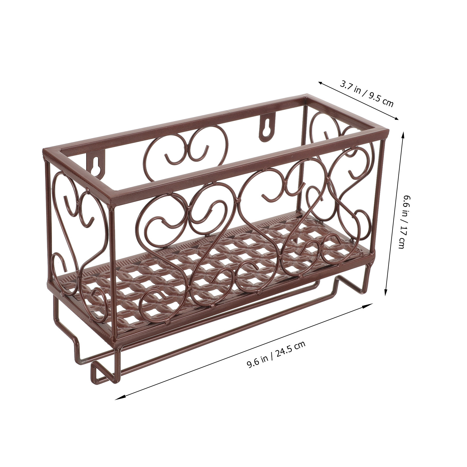공간 절약형 벽걸이 와인랙 - 병과 와인잔을 위한 프리 - Home Bar Shelf 리뷰 및 가격